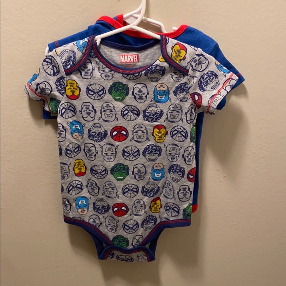 2 pack Marvel Bodysuit